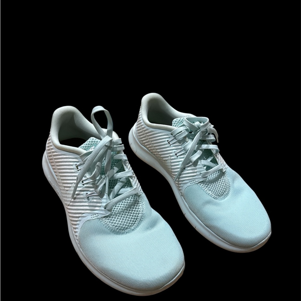 Mint Green/Blue Custom Nike Free Runs Athletic Sneakers